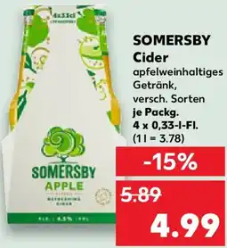 Kaufland SOMERSBY Cider Angebot