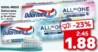 Kaufland ODOL-MED3 Zahncreme Angebot
