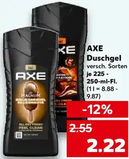 Kaufland AXE Duschgel Angebot