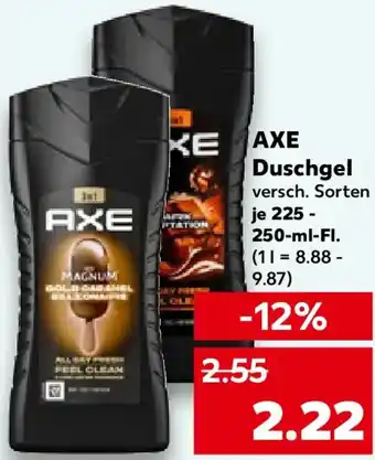Kaufland AXE Duschgel Angebot