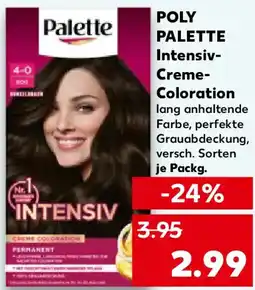 Kaufland POLY PALETTE Intensiv Creme Coloration Angebot