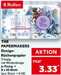 Kaufland THE PAPERMAKERS Design Küchenpapier Angebot