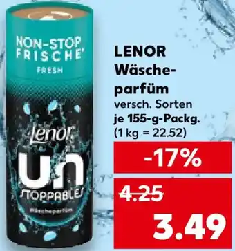 Kaufland LENOR Wäscheparfüm Angebot