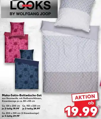 Kaufland Mako-Satin Bettwäsche-Set Angebot