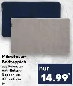 Kaufland Mikrofaser Badteppich Angebot