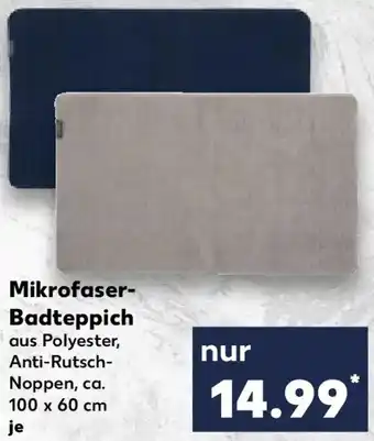 Kaufland Mikrofaser Badteppich Angebot