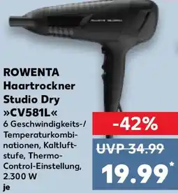 Kaufland ROWENTA Haartrockner Studio Dry CV581L Angebot
