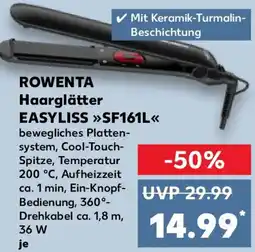 Kaufland ROWENTA Haarglätter EASYLISS SF161L Angebot