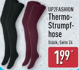 Aldi Nord UP2FASHION Thermo Strumpfhose Angebot