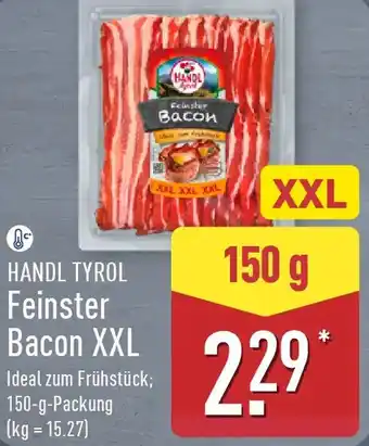 Aldi Nord HANDL TYROL Feinster Bacon XXL Angebot