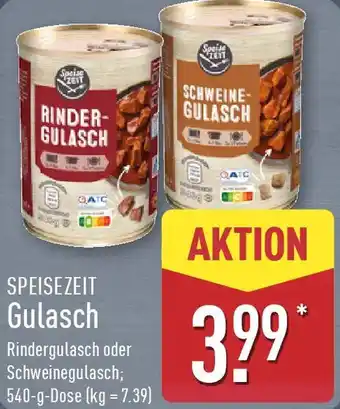 Aldi Nord SPEISEZEIT Gulasch Angebot