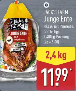 Aldi Nord JACK'S FARM Junge Ente Angebot
