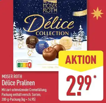 Aldi Nord MOSER ROTH Délice Pralinen Angebot