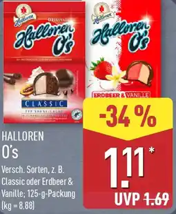 Aldi Nord HALLOREN O's Angebot