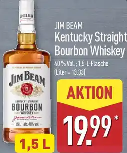 Aldi Nord JIM BEAM Kentucky Straight Bourbon Whiskey Angebot