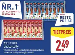 Aldi Nord WINTERTRAUM Choco-Lolly Angebot