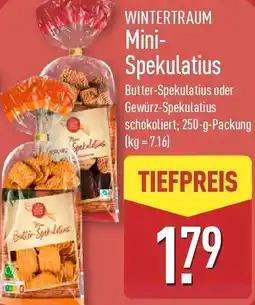 Aldi Nord WINTERTRAUM Mini-Spekulatius Angebot
