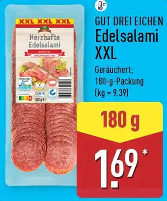 Aldi Nord GUT DREI EICHEN Edelsalami XXL Angebot
