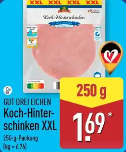 Aldi Nord GUT DREI EICHEN Koch-Hinterschinken XXL Angebot