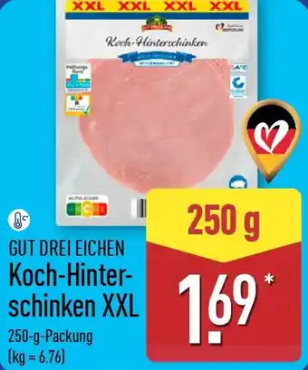 Aldi Nord GUT DREI EICHEN Koch-Hinterschinken XXL Angebot