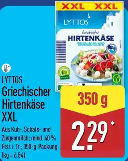 Aldi Nord LYTTOS Griechischer Hirtenkäse XXL Angebot