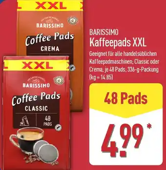 Aldi Nord BARISSIMO Kaffeepads XXL Angebot