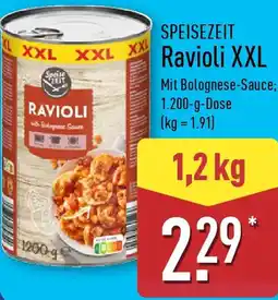Aldi Nord SPEISEZEIT Ravioli XXL Angebot