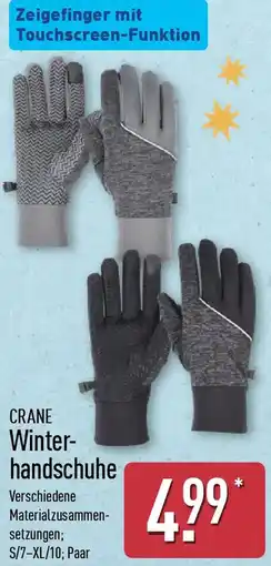 Aldi Nord CRANE Winterhandschuhe Angebot
