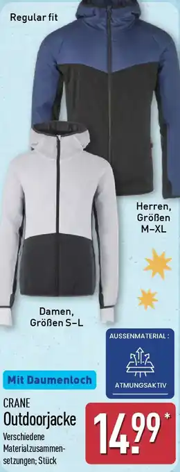 Aldi Nord CRANE Outdoorjacke Angebot