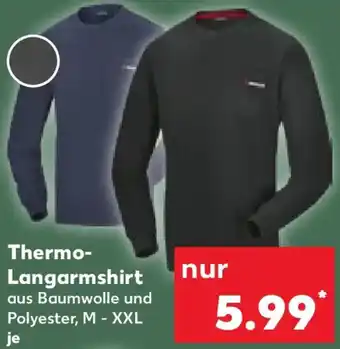 Kaufland Thermo Langarmshirt Angebot