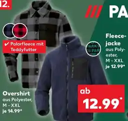 Kaufland Fleecejacke oder Overshirt Angebot