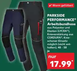 Kaufland PARKSIDE PERFORMANCE Arbeitsbundhose Angebot