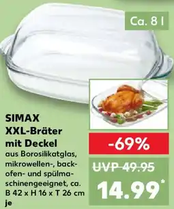 Kaufland SIMAX XXL-Bräter mit Deckel Angebot