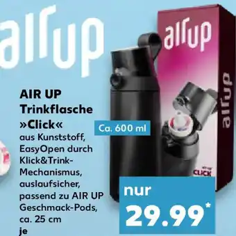 Kaufland AIR UP Trinkflasche Click Angebot