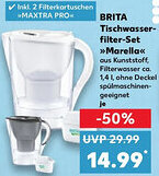 Kaufland BRITA Tischwasserfilter-Set Marella Angebot