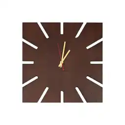 Netto Marken-Discount holz4home Wanduhr ?Sunshine XL? aus Eichenholz Angebot