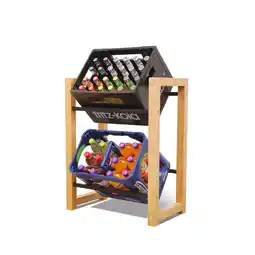 Netto Marken-Discount holz4home Getränkekistenregal Bambus - 2 Kisten 2 Kisten Angebot