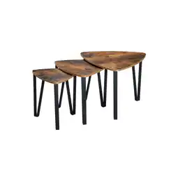 Netto Marken-Discount holz4home Beistelltisch Radon 3er-Set Angebot