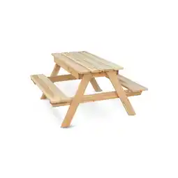 Netto Marken-Discount holz4home Outdoor Picknickbank aus Tannenholz Kinder Angebot