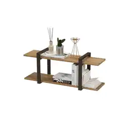 Netto Marken-Discount holz4home Regal aus Eiche I Wandmontage Natur Angebot
