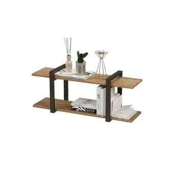 Netto Marken-Discount holz4home Regal aus Eiche I Wandmontage Natur Angebot