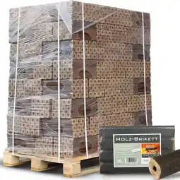 Netto Marken-Discount holz4home Pini Kay Eichenbriketts 100% ohne Zusätze I 960kg Palette Palette je 960 kg Angebot