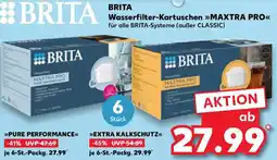 Kaufland BRITA Wasserfilter-Kartuschen MAXTRA PRO Angebot
