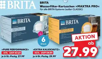 Kaufland BRITA Wasserfilter-Kartuschen MAXTRA PRO Angebot