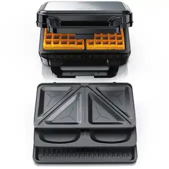 Netto Marken-Discount Arendo Sandwichmaker 3-in-1, 900 W, Cool Touch, Antihaft, BPA frei Angebot