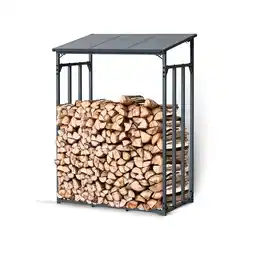 Netto Marken-Discount holz4home Kaminholzunterstand L (1.6RM 2.5SRM) Angebot
