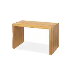 Netto Marken-Discount holz4home Massivholzbank aus Eiche mit Baumkante S Angebot