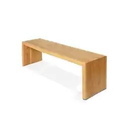 Netto Marken-Discount holz4home Massivholzbank aus Eiche mit Baumkante XL Angebot