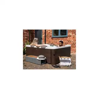 Netto Marken-Discount MSpa Whirlpool Frame TRIBECA XXL inkl. MSPA App, UVC, WiFi (Holz-Optik) Angebot