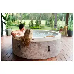 Netto Marken-Discount MSpa Whirlpool COCOON ECO 2026 inkl. App + Hydromassagedüsen, 130 Luftdüsen , UVC - 180 cm Angebot
